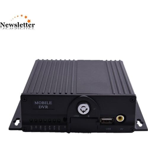 H.264 GPS 3G WIFI 4 Channel 720P 960P 2*SD card Mobile DVR with Sim Card 4CH alarm inputs