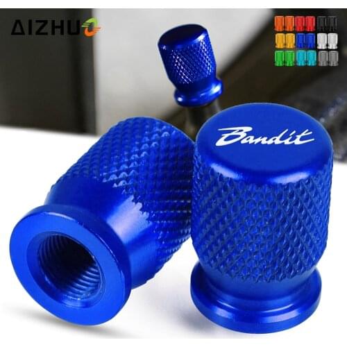 Motorcycle BANDIT Vehicle Wheel Tire Valve Stem Air Caps Cover FOR SUZUKI GSF 250 600 600S 650 650S 650N 1200 1250 Bandit 650S