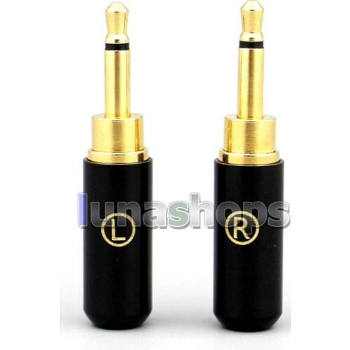 LN006439 Headphone Earphone DIY Mono Pin Adapter For oppo PM-1 PM-2 Hifiman HE560 HE-350 HE1000 V2