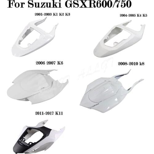 Motorcycle Unpainted Rear Tail Fairing For SUZUKI GSXR600/750 2001-2010 2011 2012 2013 2014 2015 2016 2017 K1 K3 K4 K6 K8 K11
