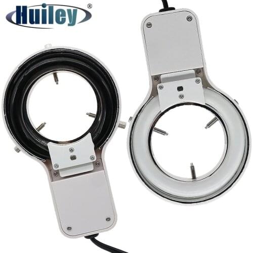 Microscope Illuminators Fluorescent Light 8 W UV Light Source for Stereo Microscope 64 mm 60 mm Purple White Top Lamp