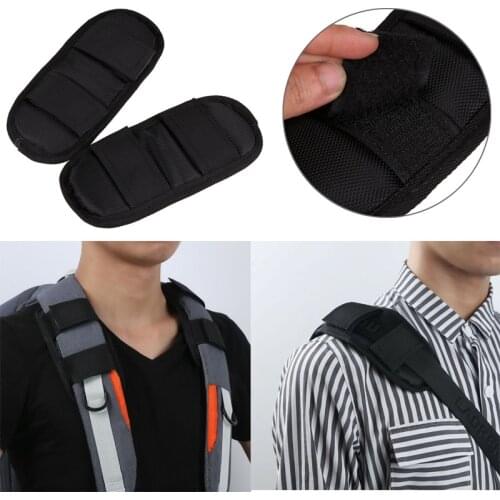 Shoulder Strap Cushions Pads Fasteners Shoulder Strap Pads Cushions Replacement for Business Bags School Bag Backpack Rucksack