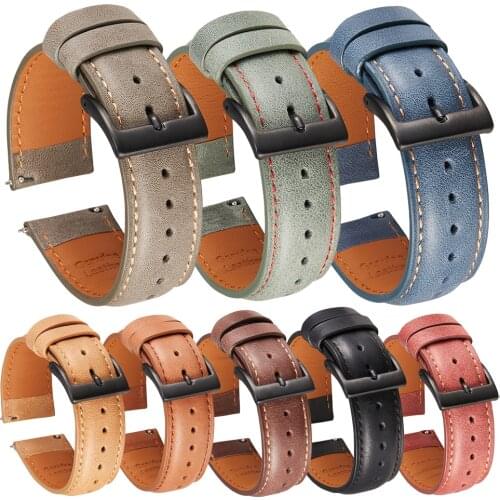 22MM Business Leather Strap For Oneplus Watch Band Watchband One plus Smartwatch Bracelet Wristband Replace Accessories