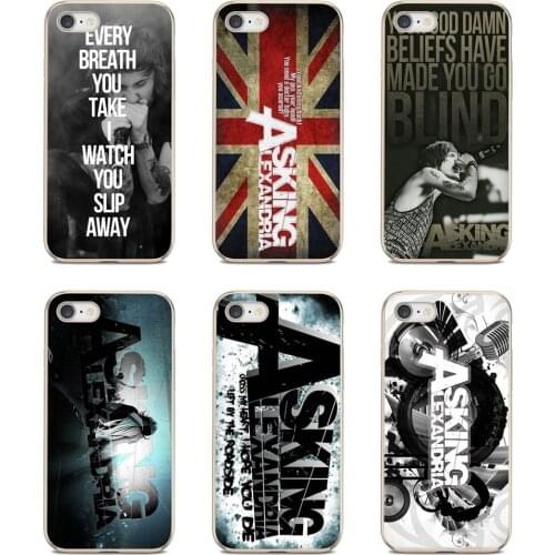 UK-Asking-Alexandria-logo-Rock-Band For Xiaomi poco X3 nfc F2 Pro M3 Mi 5X 6X Max Mix 1 2 2S 3 Mi5 Mi6 Mi3 Mi4 Silicone Case