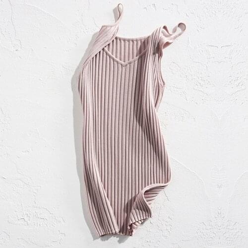 Ribbed Spaghetti Cami Tops Women Knitted Top Summer Camis Colorful