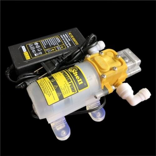 S309 Quality Outdoor Water Spray Mist Pump 12V DC 60W Water Purifier Booster Pump Food Motor Connect 1/4'' Tubing