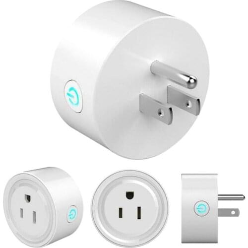 OOTDTY Smart US Plug WiFi Socket Outlet APP Remote Control Switch For Alexa Google Home High Quality 63HF