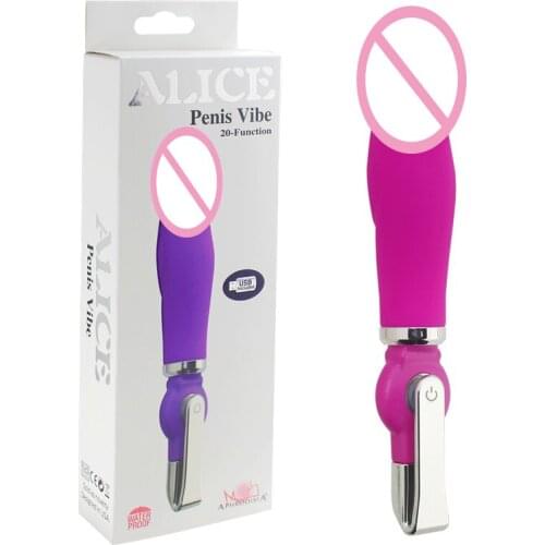 APHRODISIA USB Rechargeable Dildo Vibrator 20 Function Silicone Penis Vibe G-spot Vibrator Sex Toys for Women Sex Products New