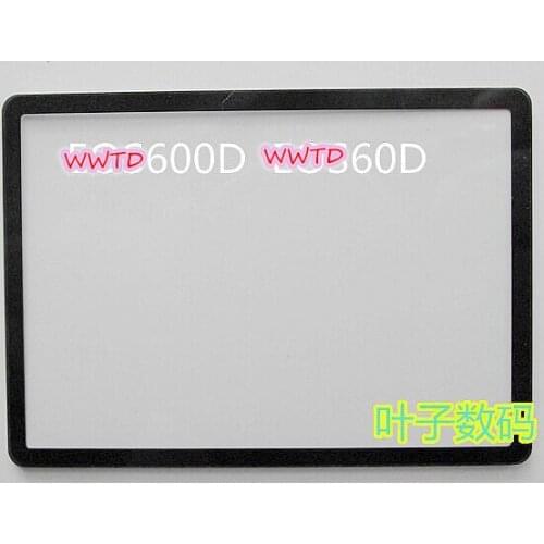 SLR digital camera replacement parts for EOS 60D Backshell LCD external screen protective glass protective panel for Canon