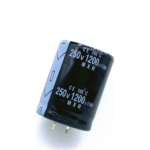 10pcs/lot 250V1200UF 1200UF 250V Electrolytic Capacitor volume 30X40MM