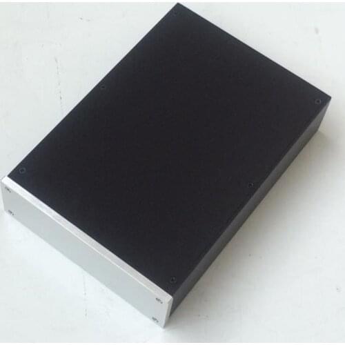 2207 Aluminum Power Amplifier Chassis Preamplifier Shell DAC Enclosure DIY Case 215mmx70mmx308mm