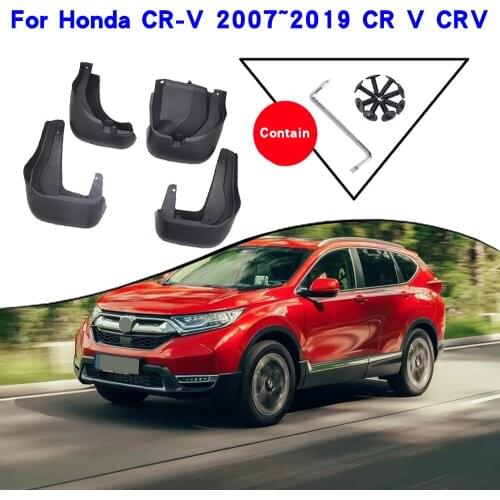 Car Fender Accessories For Honda CR-V 2007~2019 CR V CRV Mudguards Splash Guards Fender Mudflaps Car Fender Mud Flaps