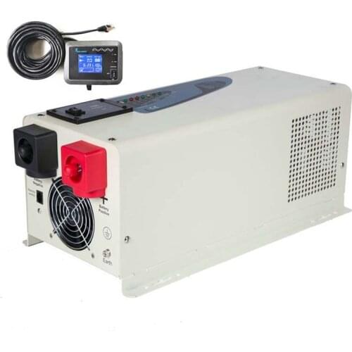 DC 12V 24V 36V 48V To AC 220V 120V Off Grid Home Power Inverter 2000W Pure Sine Wave inverter within-built charger