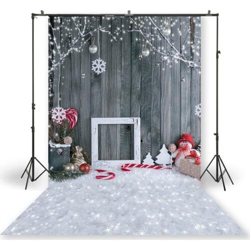 HUAYI Photography Backdrops Christmas Day Celebration Party Decor Photo Background Christmas Holiday Family Backdrop XT-7443