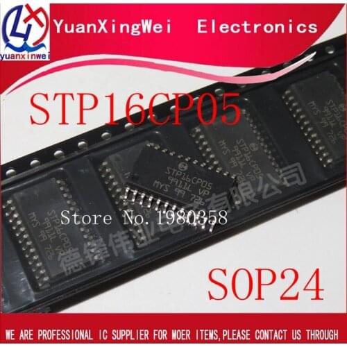 10PCS IC STP16CP05 STP16CP05MTR SOP-24 Original authentic and new IC