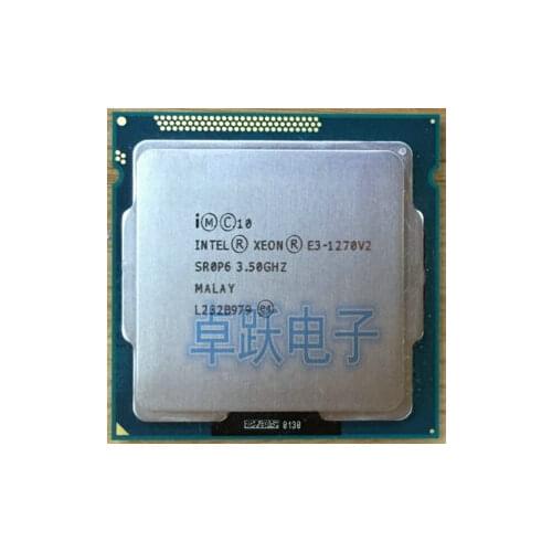 Intel Xeon E3-1270 V2 3.5GHz LGA1155 8MB Quad Core E3-1270V2 CPU Processor E3 1270 V2 free shipping