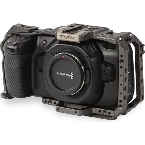 Tilta BMPCC 4K Blackmagic Design Pocket Cinema Camera 4K Full Camera Cage (Tilta Gray)