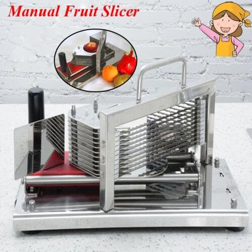 Commercial Manual Tomato Slicer Fruit Slicer Onion Slicing Cutter Machine Vegetable Cutting Machine HT-4