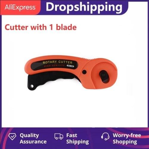 Leather Craft 45mm Rotary Cutter Leather Cutting Tool Fabric Cutter Circular Blade DIY Patchwork Sewing Quilt Fit Cut