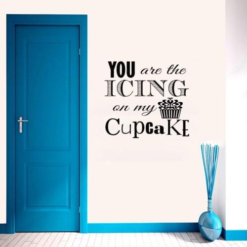 KUCADA you are the Icing wall sticker for living room home decoration removable pvc mural art decal WP2631