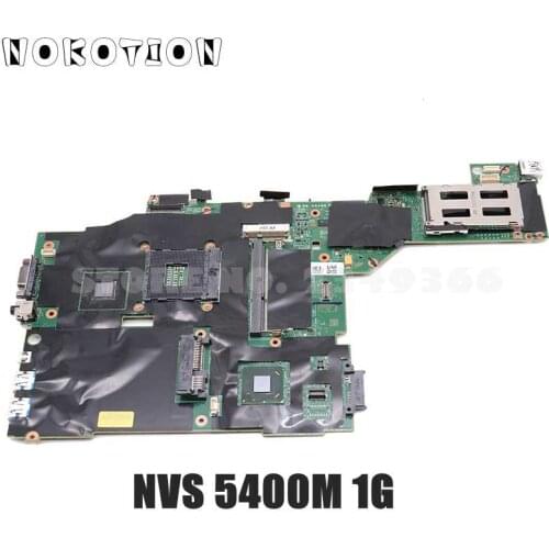 NOKOTION 04Y1423 04X3653 04W6633 04X3651 04X3655 For Lenovo ThinkPad T430 Laptop Motherboard QM77 DDR3 NVS 5400M 1GB