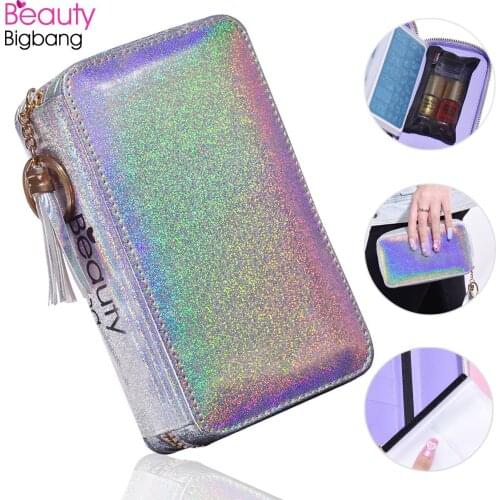 BEAUTYBIGBANG Multifunction Thicken Traveller Plate Holder Storage Bag Cases Stamp Bag Organizer Removable Plate Pockets