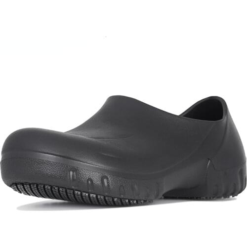 Hotel Kitchen Male Chef Shoes Non-slip Waterproof Oil-proof Working Shoes Breathable Resistant Cook Shoes Safety Clogs Slippers