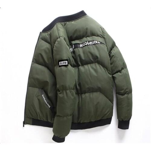 2020 New Winter Jackets Parka Men Autumn Winter Warm Outwear Slim Mens Coats Casual Windbreaker