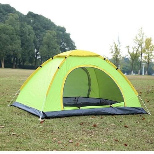 Fast Set Up Outdoor Automatic Second Opening Camping Tent