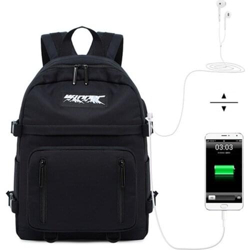 USB Charging Laptop Backpack Women Men For Teenage Students Girls Boys School Backpack Bag Female Backpacks Travel Bagpack