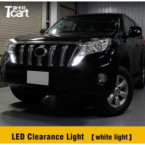 Tcart Led Clearance Lights Car T10 For for Toyota land cruiser prado 120 150 2002-2019 accessories