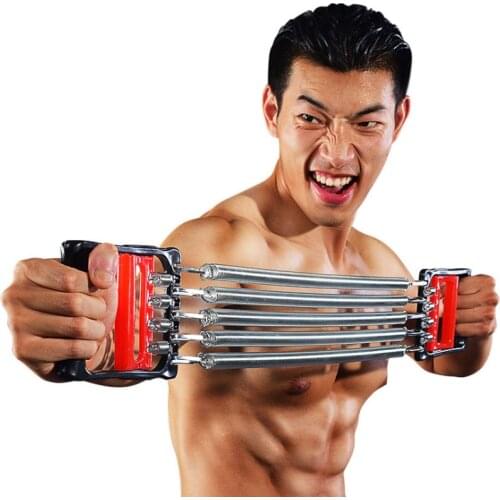 Spring tensioner chest expander fitness equipment home multifunctional tension spring arm fitness equipment