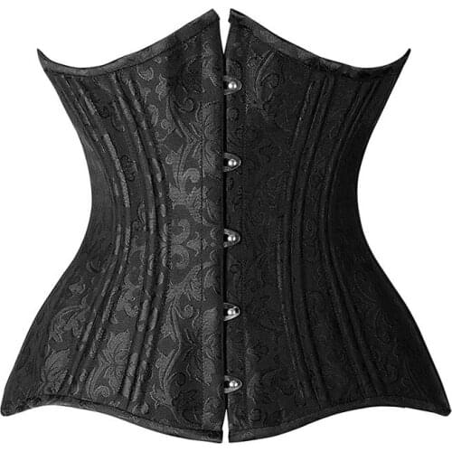 Women‘s Corset and Waist cincher Bustiers Top Workout Shape Body Shaper Plus Size Underbust Sexy Women Corset XS-3XL