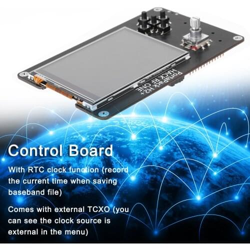 3.2In RF One Control Board SDR Radio Full Function Transmitter-receiver Mainboard Touching LCD Display Screen PORTAPACK H2+ HACK
