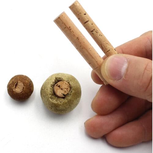 5PCS Carp Fishing Tackle Portuguese Cork Sticks Fishing Bait Floating Boilies Pop Up Carp Rigs Fishing Lure Accessories