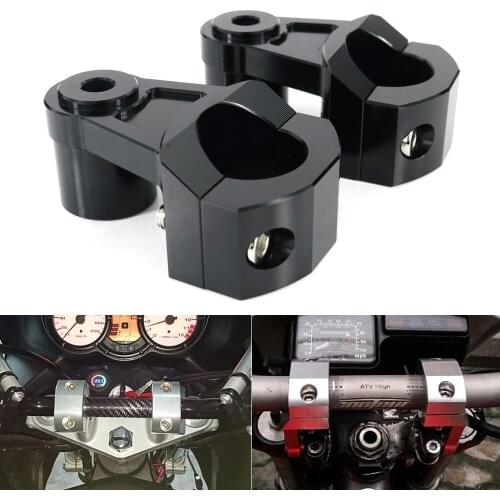 Motorcycle Aluminum Handle Bar Riser Handlebar Risers 32mm Fit For Kawasaki Vulcan 1700 Yamaha XV19 Suzuki M109 Honda VTX 1300
