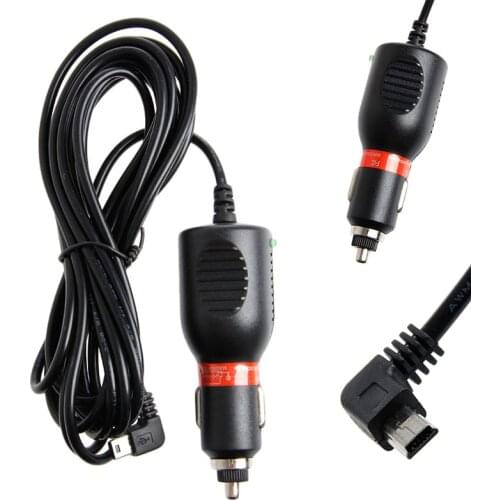 Car Vehicle DC Power Charger Adapter Cord Mini USB Cable for garmin GPS Nuvi 1.5A New And High Quality