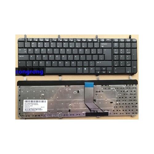 Laptop UK Layout Keyboard Black Replacement for HP Pavilion DV7-2000 DV7-3000 Tested Well Without Backlight