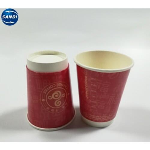 Cheap custom LOGO printing paper coffee cup