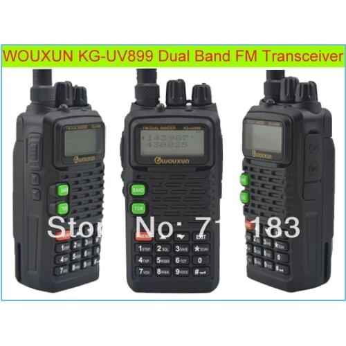 Wouxun KG-UV899 Dual Band VHF: 136-174MHz & UHF:400-520MHz FM Portable Two-way Radio