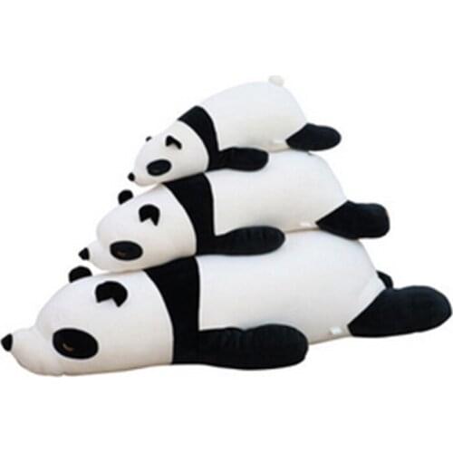 Fancytrader Super Soft Plush Panda Pillow Toy Fluffy Stuffed Animals Panda Cushion Doll for Gifts and Decoration 2 Sizes Availab