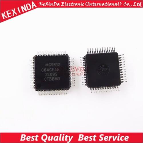 MC9S12C64 MC9S12C64CFAE 9S12C64 48-LQFP HCS12 IC 10pcs/lot Free shipping