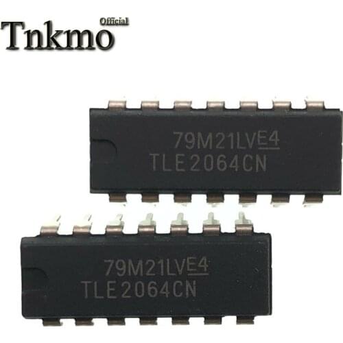 10PCS TLE2064CN DIP-14 TLE2064C DIP14 TLE2064 2064 Operational amplifier chip New and original