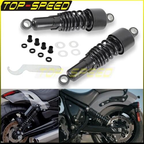 Motorcycle 10.5" Shock Absorbers For Harley FXDI 2004-2005 FXDL 1993-2005 FXDLI 2004-2005 FXDS-CONV1995-1998 FXDS-CONV 1995-1998