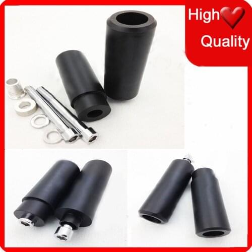 Motorcycle For Yamaha FJR1300 FJR 1300 2006 2007 Black No Cut Frame Sliders crash Falling protection