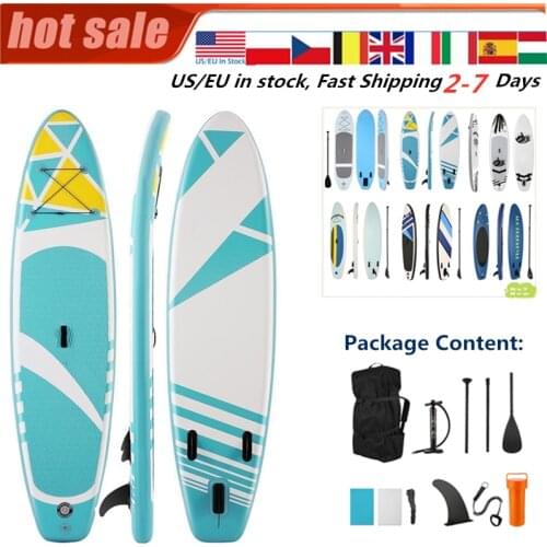 Paddle gonflable Paddle surf Inflatable SurfBoard paddle board Kayak Surfing Board Sup Stand Up Single-layer Surf Board