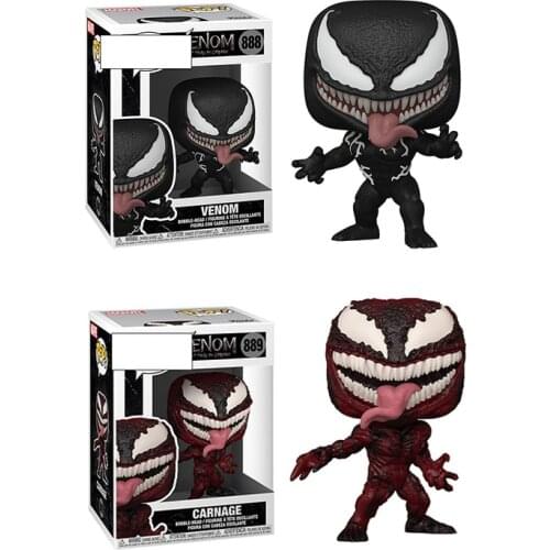 10cm New Marvel Funkopop Venon Rocket PVC Action Figure Collection Model Toys Gift For Children