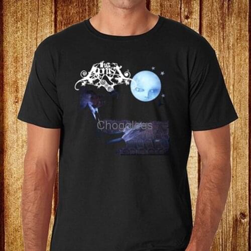 New THE AGONIST Rock Band Mens Black T-Shirt