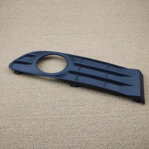 Pair Front Bumper Grille Fog Light Lamp Grill Cover Trim Frame Bottom Bezel Left Right For VOLVO S40 2008 2009 2010 2011 2012