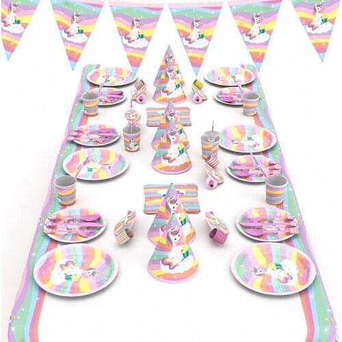 Event & Party Birthday Party Decorations Kids Disposable Party Tableware Set Birthday Party Decoration Childrens Party